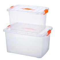 Food grade PP plastic storage box with wheels to be produced newborn baby maternity clothes tasteless box