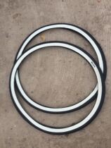 Japan used bicycle accessories original IRC 24x13 8 model outer tire white edge tire promotion price 25