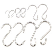304 new other stainless-shaped hook hanger S-type advertising tag hook kitchen supermarket S hook does not rust