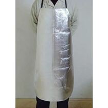 High temperature resistant apron Aluminum foil apron anti-wear thermal insulation clothing Thermal insulation apron fire and heat radiation apron 