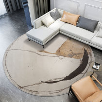 Ocean Rose Modern Minimalist Round Living Room Rug Bedroom Bedside Room room Living room Dining Room-style Wind Light Extravagant style