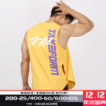 MSCT fitness Tide brand waistcoat shoulder vest sleeveless T-shirt male muscle captain INS running equipment training sports clothes