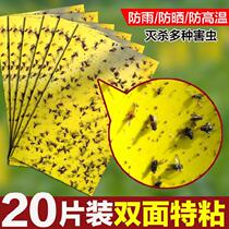  Small flying insect thrips whitefly sticky stick killing paper stick armyworm board yellow board anti-mosquito and fly gardening mosquito stick board stick flying insect