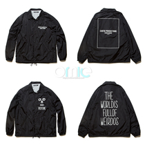 High Street Beauty Tide Function Waterproof Suede Interior OVERSIZE Shoulder Loose Profile Coach Jacket