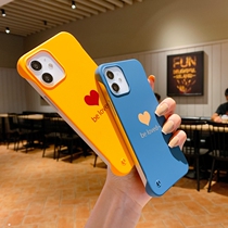 Apple 12 phone case iphone11 borderless heat dissipation xsmax ultra thin xr half pack x hard case mini breathable pro for 7p half Hemming 8plus Love se male
