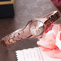2020 new Swiss Ladies Watch Tungsten Steel Watch Women Fashion Trends Waterproof Temperament Brief Female Watch
