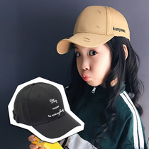 Spring and summer new childrens baseball cap travel sun protection sun hat boys and girls peaked cap baby cute sun hat