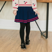 Boat mouse girl skirt Short skirt Western style girl baby little girl wool skirt autumn 2020 new childrens skirt