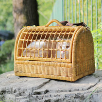 CatsCity pure hand-made fuji cat four seasons universal outgoing cat pack pet lift basket breathable summer cat nest