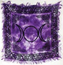 Imported Triple Moon Triple Moon altar cloth