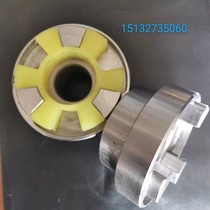 Three-claw coupling 45 steel custom-made elastic coupling oil pump water pump coupling high torque high strength and durability