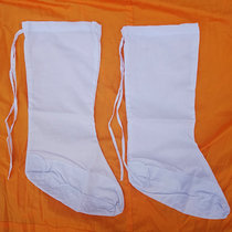 Wudang Taoist socks Cloud socks Taoist Taoist socks Martial arts practice performance socks Film and television costume White cloth socks Lay socks