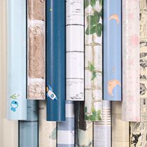 Thickened wallpaper self-adhesive waterproof and moisture-proof can be affixed to the sticker table paper PVC desk surface wood grain patch on board