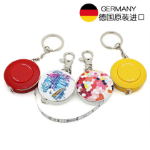 German imported tape measure three-way automatic clothing ruler mini tape chest waist measurement small soft ruler fitness home
