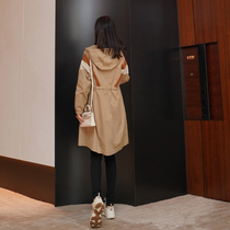 2021 new womens winter dress small senior sense Hepburn small fragrant wind color color woolen coat coat long