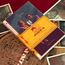 The new Jiukou Mountain creative notebook art exquisite B5 killed a sheep retro movie theme blank Painting Book 16 open thick paper hand picture book drawing sketch sketch book