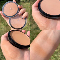 musicflower shadow monochrome dressing powder T-zone brightening Daily natural silhouette small face stereo