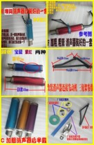Motorcycle modified Kameng exhaust pipe ghost fire Qiaoge gy6125 fried street sports car sound exhaust pipe muffler