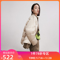 LILY winter womens all-wool detachable three-wear suit down jacket