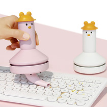 Mini childlike desktop vacuum cleaner USB small household rubber crumbs cleaner Student automatic dust suction machine