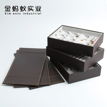 High-end cortex jewelry collection box ring box earnail pendant collection box necklace box collection box