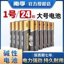 Nanfu No. 1 24 Battery D type 1 large alkaline LR20 water heater gas stove for gas stove natural gas battery gas flashlight dry battery 24 Wholesale