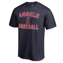 MLB Jersey Baseball League Angels Los Angeles Angels cotton short-sleeved T-shirt round neck