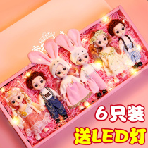 Doll house set Gift box Birthday gift 7 girls 4 girls 8 Children toys 3-5 years old 9 Princess dream 2