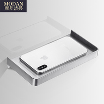 Toilet mobile phone frame free of punch stainless steel toilet washroom tray Pumped Paper Rack Bathroom shelve Shelf