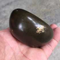 Pure Copper Old Red Copper Harmonica with vegetarian side Round Foot Fragrant Stove Bowl-shaped Polyppot Tripod Pendulum with Buddha Hall Home Supplies