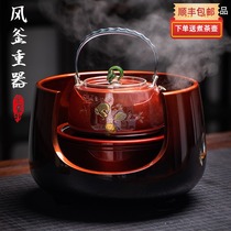 Song Yixuan silent electric pottery tea stove tea cooker Japanese wind kettle Southern casting copper pot cast iron pot silver pot electric pottery furnace