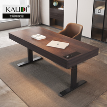 Electric lifting desk light luxury modern minimalist living room home high-end study multi-functional designer desk