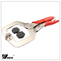 Woodworking tool C- shaped pliers 11-inch forceps with log Tenon locator three-in-one woodworking clamp