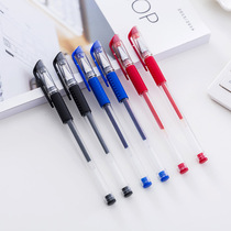 Student Exam Office Stationery Middle Sex Pen Learning Items Signature Pen 0 5mm 5mm Black Red Blue Water-based Pen