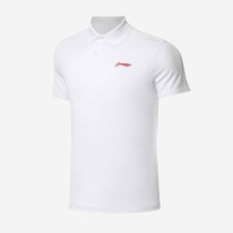 Li Ning T-shirt mens short sleeve polo shirt summer New lapel casual breathable half sleeve top APLN399