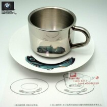 Personality creative coffee cup treasure donkey collection retro classic car reflection metal antique car 328 genuine spot