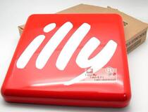 Italy illy original logo sign illy metal advertising brand coffee shop sign window sign