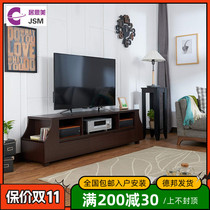 JSM American Modern TV Cabinet Simple Nordic Living Room Effect Audio Cabinet Villa Apartment TV Cabinet Customization