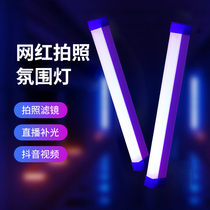 Photo fill light atmosphere light usb dormitory bedroom atmosphere live purple light selfie mood net red led night light