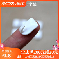 Japanese creative special small sticky hook cute mini strong nail-free adhesive hook jewelry wall hanging feng shui curtain adhesive hook