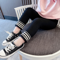 Girl Beats Bottom Pants Spring Autumn Outwear 2022 New 3 Women Baby Spring Dress Pants 4 Infant Children 5 Han Edition 1 Long Pants