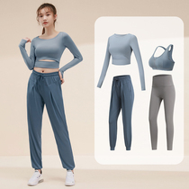 Spring Autumn Style Yoga Suit Sports Suit Women Loose Display Slim Speed Dry Long Sleeve Running Training Suit Fashion Fitness T-shirt