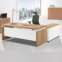 Senguo Shanghai office furniture Boss table and chair combination Modern simple large desk President table Manager table Supervisor