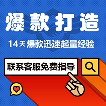  (Taojing)Tmall whole store generation operation hosting Taobao store generation operation service online store explosion to create and promote