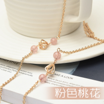 GLASSES CHAIN HANGING NECK RETRO LORETTA WOMENS FASHION SUNGLASSES CHAIN SUBMALE TIDE GUST ROPE SUNGLASSES CHAIN SUN EYES CHAIN