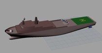 Simple LPD ship 3D modeling drawing RHINO design wd-377808