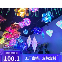  New wedding props symphony diamond light ball clothing store window decoration scene layout props net red luminous ball