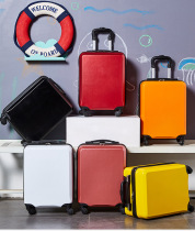 2020 durable Net red national tide custom 18 inch childrens trolley case solid color luggage password universal wheel boarding case