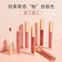 2 matte lip glaze women velvet face lip gloss lip gloss lip gloss lasting moisturizing parity niche students Chinese lipstick