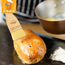 Wooden handle straight pancake wool brush egg brush food oil brush barbecue brush high temperature resistance large medium and small size optional